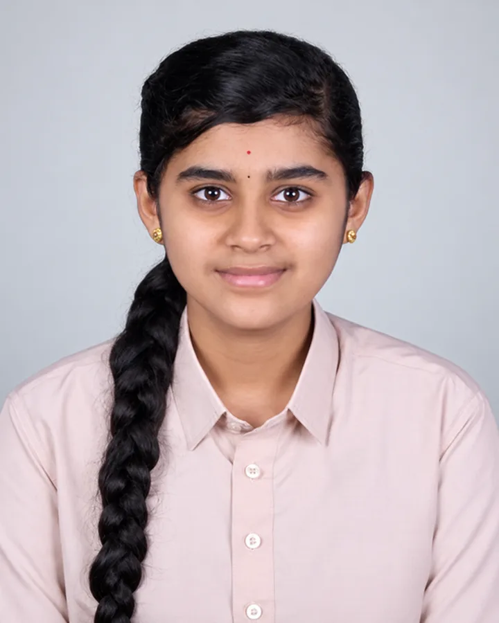 Sumana R, 2025 university rank holder